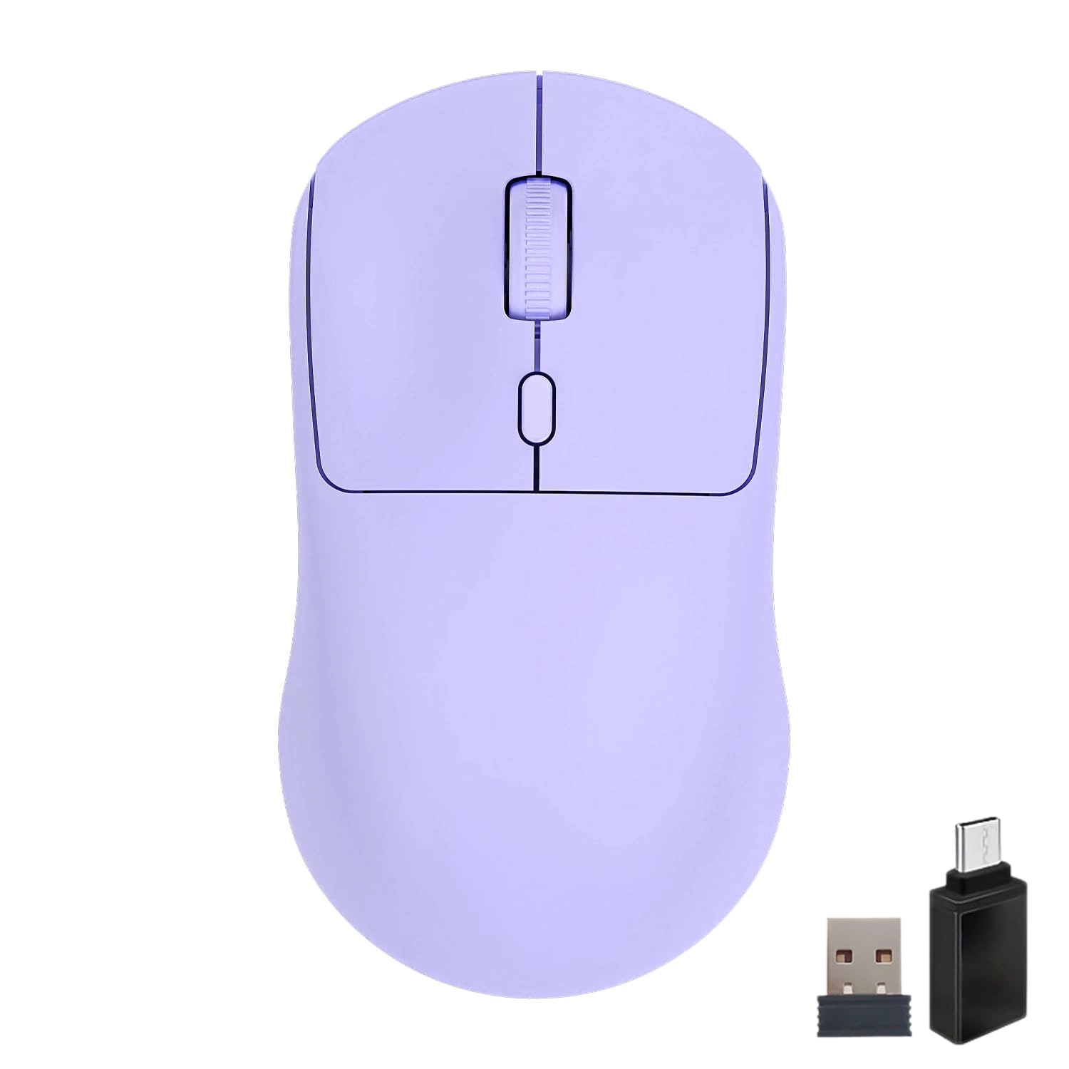 Vertical Ergonomic Optical Mouse - Bluetooth Wi-Fi