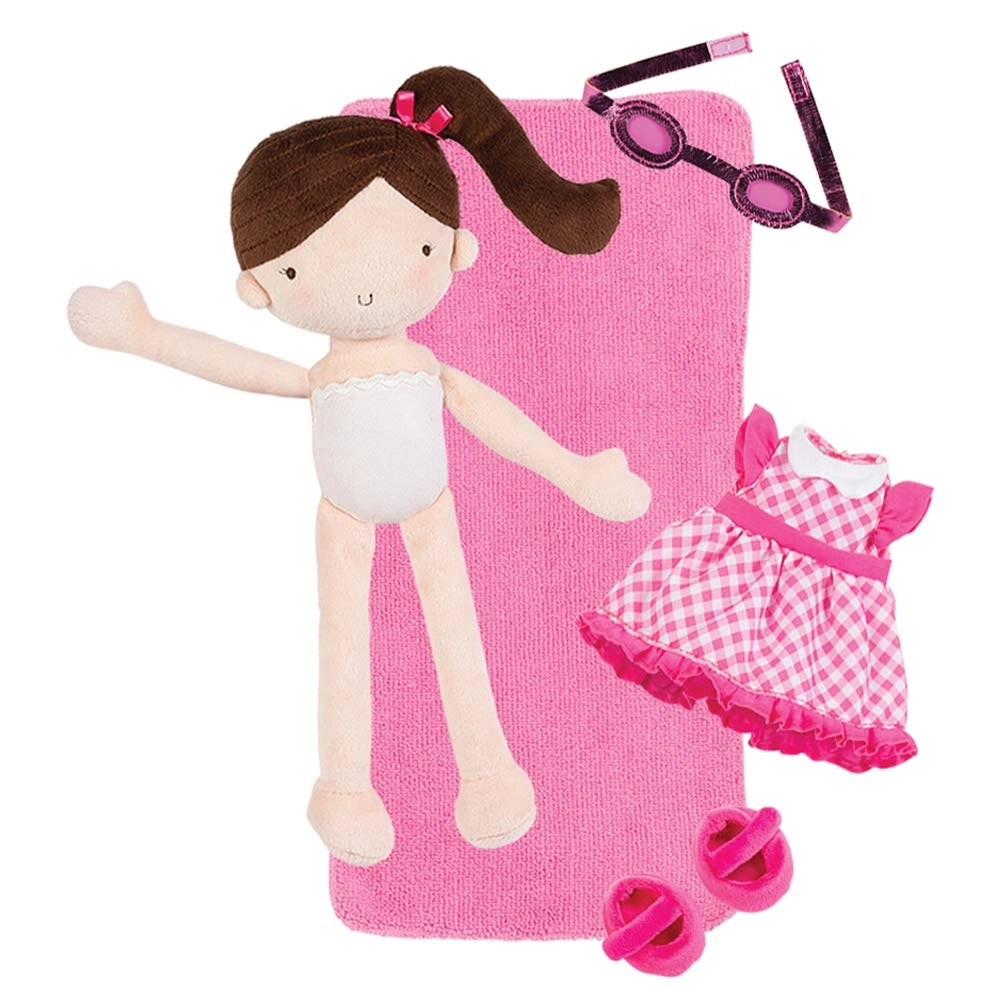Adora Rae Plush Doll - 12-inch Sunlight-Activated Color-Changing Bathing Suit Ages 3+ Set
