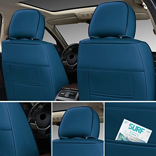 01SP-A18 - Front Seat 2 Pack White and Blue