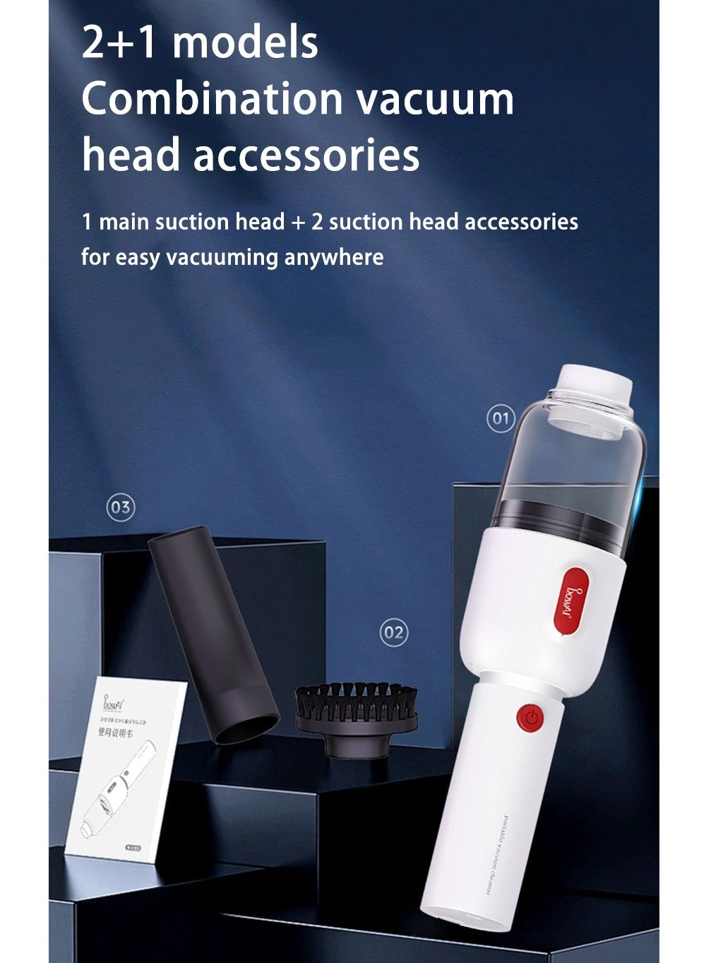 Cordless Dustbuster Handheld Vacuum Cleaner - 13.32 Wh