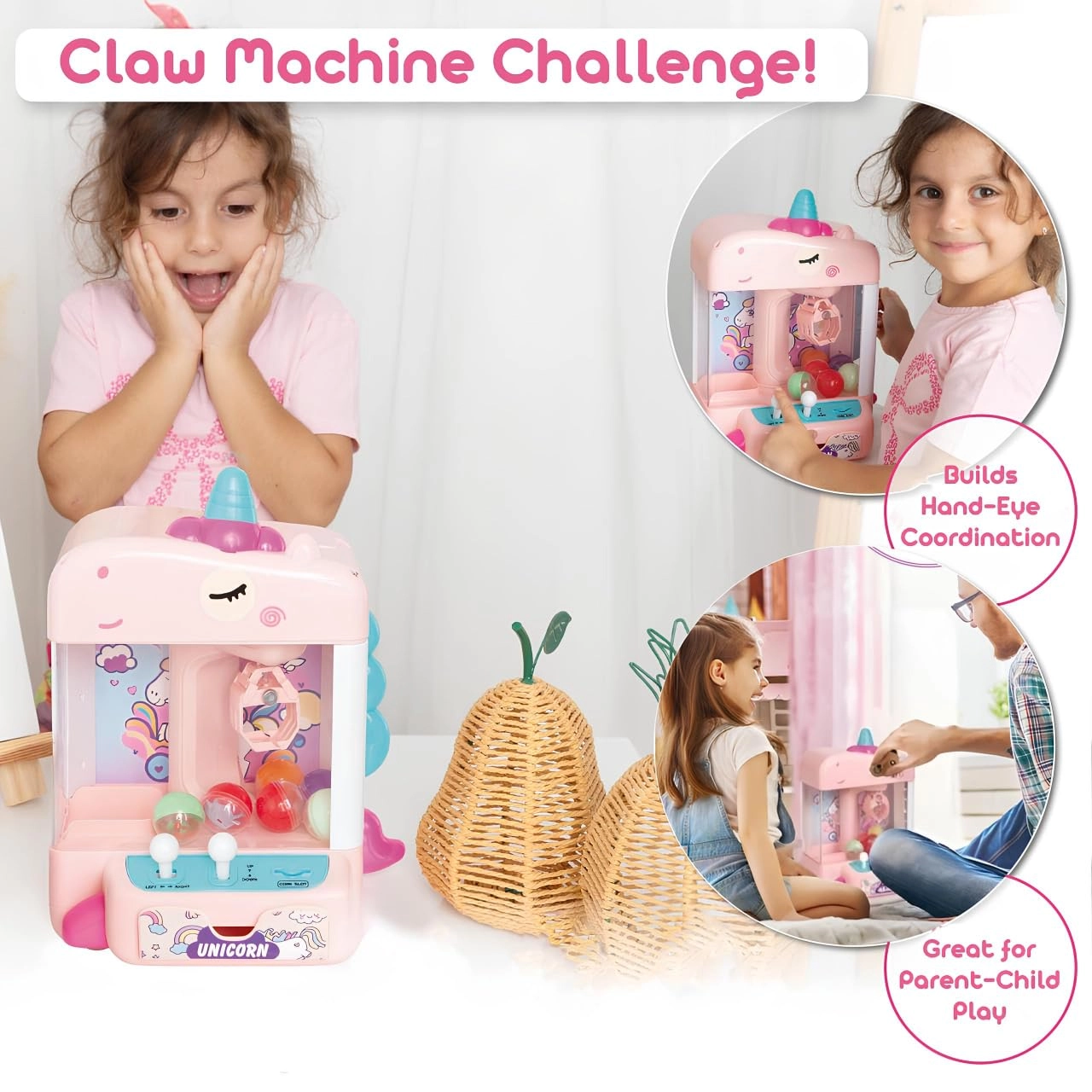 Claw Machine Unicorn - 3 years+