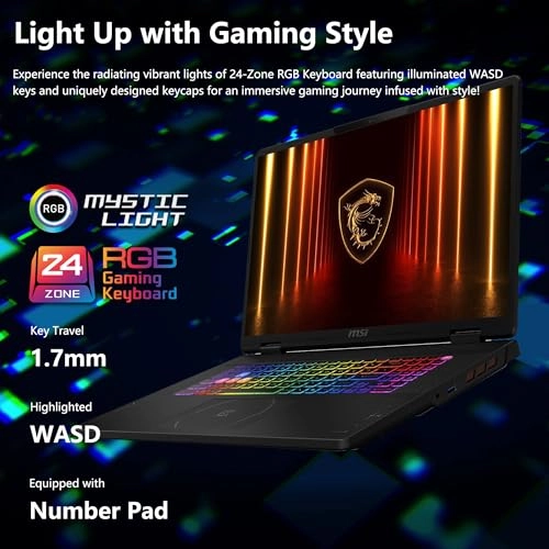 Crosshair 18 A2XWGKG - 18'' Core Ultra 9-275HX 32GB DDR5 2TB SSD