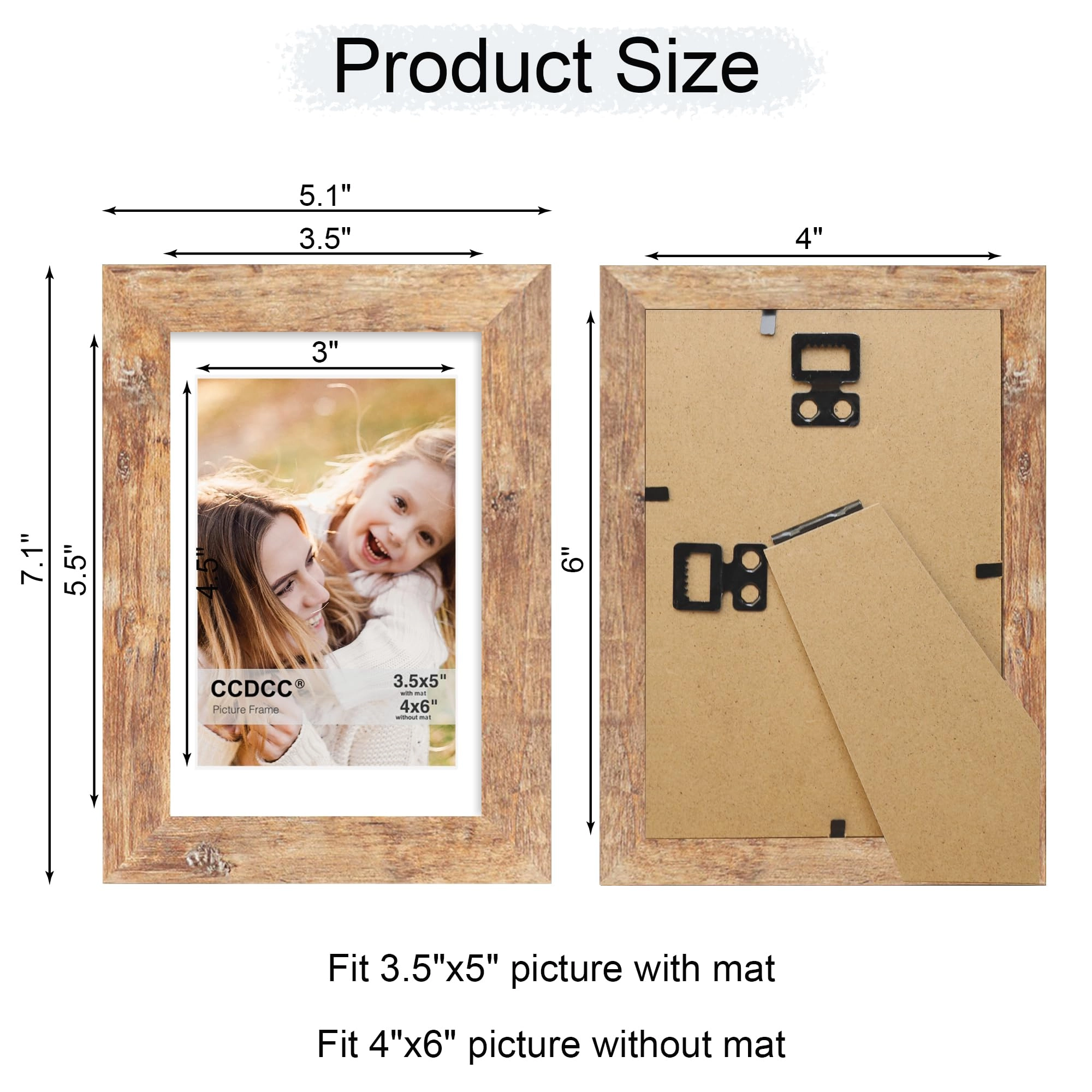 Picture Frame - 4x6 Pack
