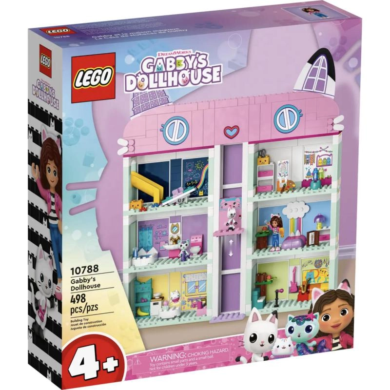 Gabby's Dollhouse (10788) - Building Blocks 8 rooms