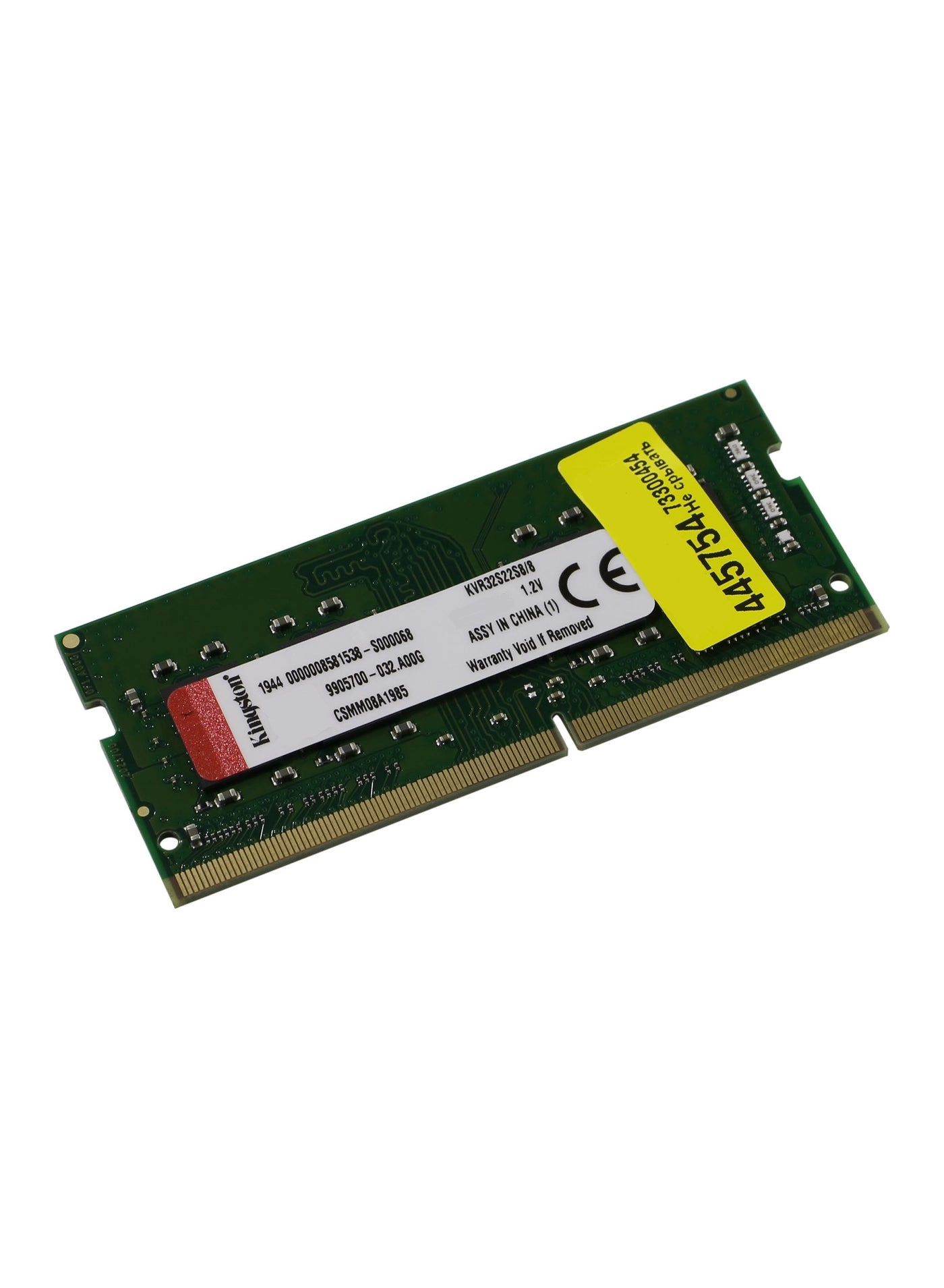 Kingston Technology KVR32S22S8/8 - 8 GB 3200 MHz SO-DIMM DDR4