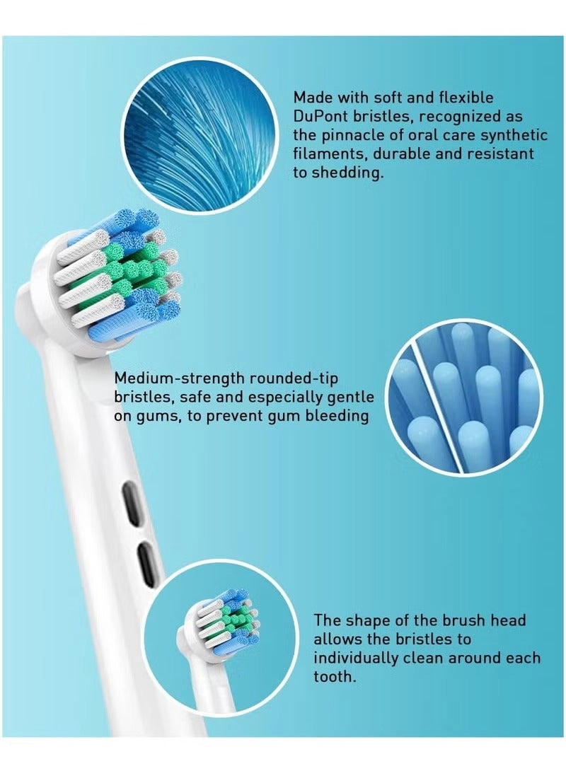 Precision Clean - 4x + 3D White Clean - 4x + CrossAction - 4x