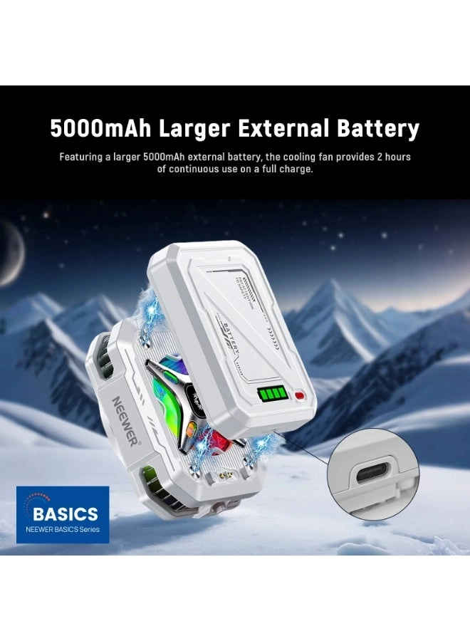 PA096 - Magnetic Phone Cooler 5000mAh for iPhone 16/15 Pro Max