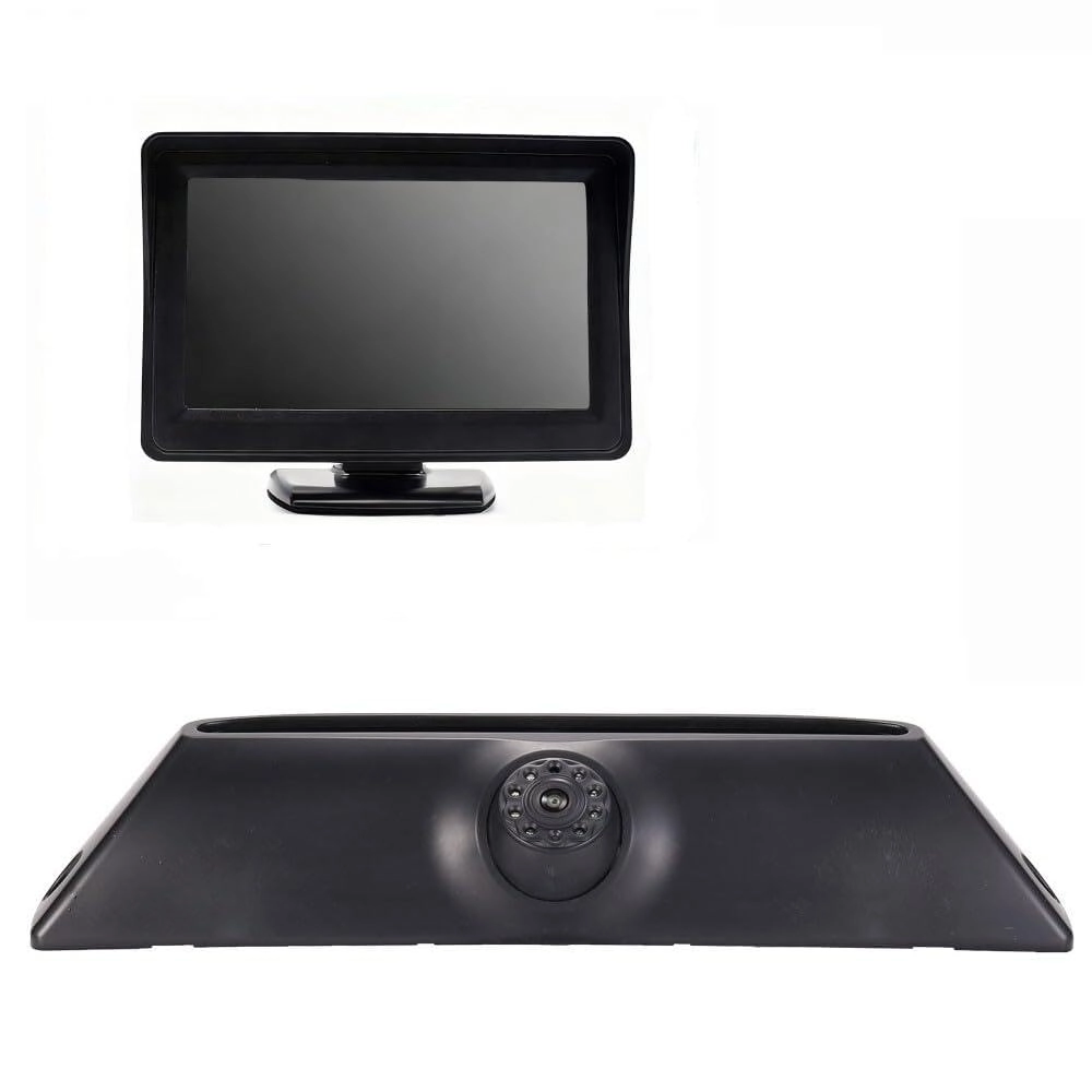 hongtawolo Third Brake Light Reversing Camera + TFT LCD Monitor - 4.3 inch