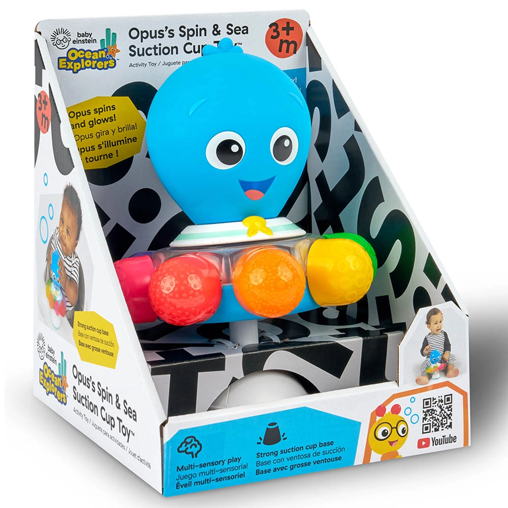 Opus's Spin & Sea Suction Cup Toy - 3 months