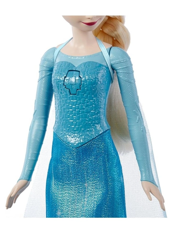 Elsa Doll - Singing 30-second clip Ice Blue Ages 12+