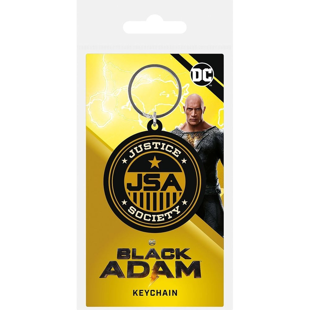 PYRAMID POSTERS Black Adam Rubber Keychain