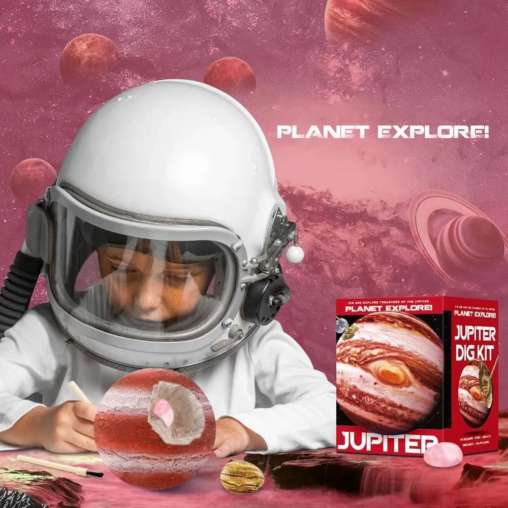 Planet Explore Jupiter Dig Kit Geology - 6 years+