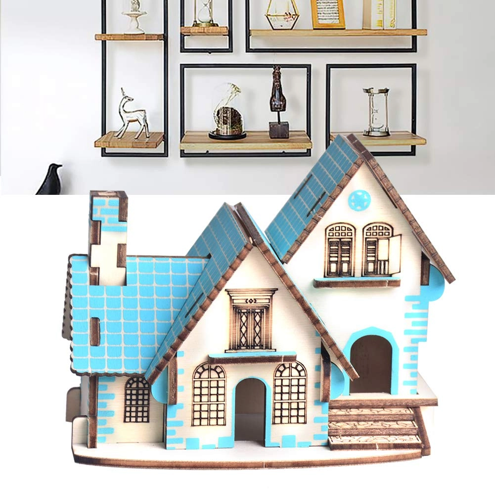 Gonetre 3D Wooden Villa