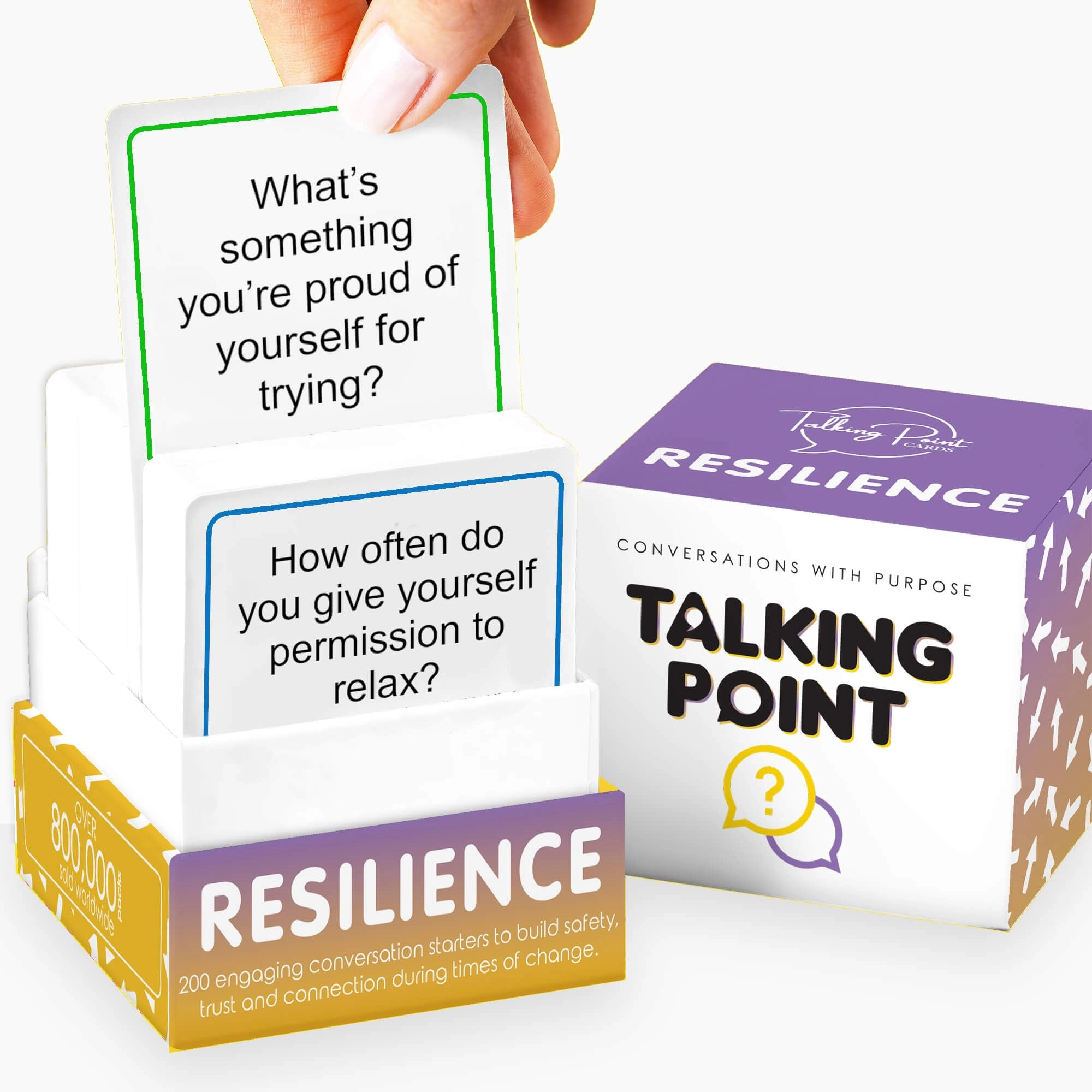 TALKING POINT CARDS Resilience Pack - 200 Conversation Starter Cards