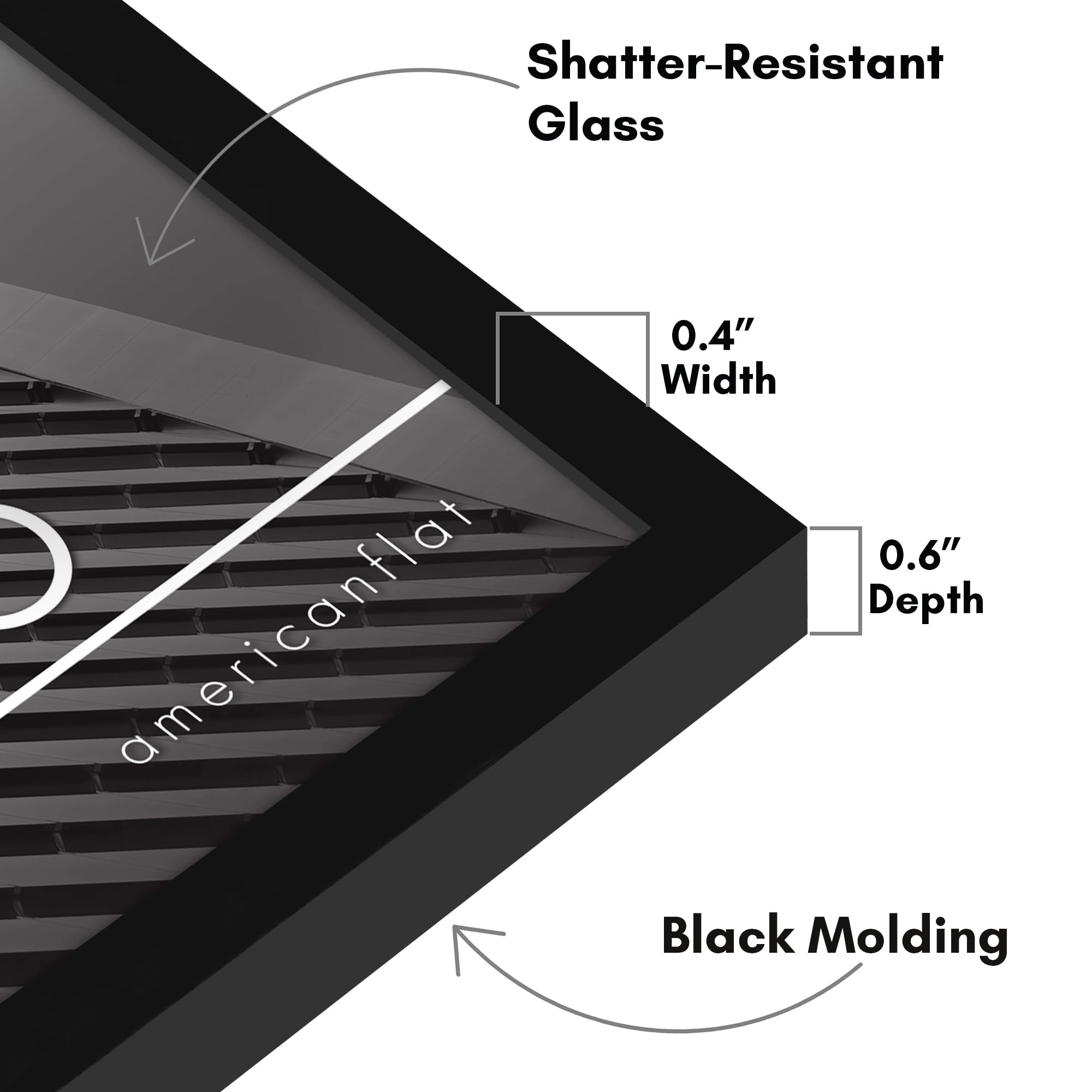 Picture Frame - 6x8 1.0 Count