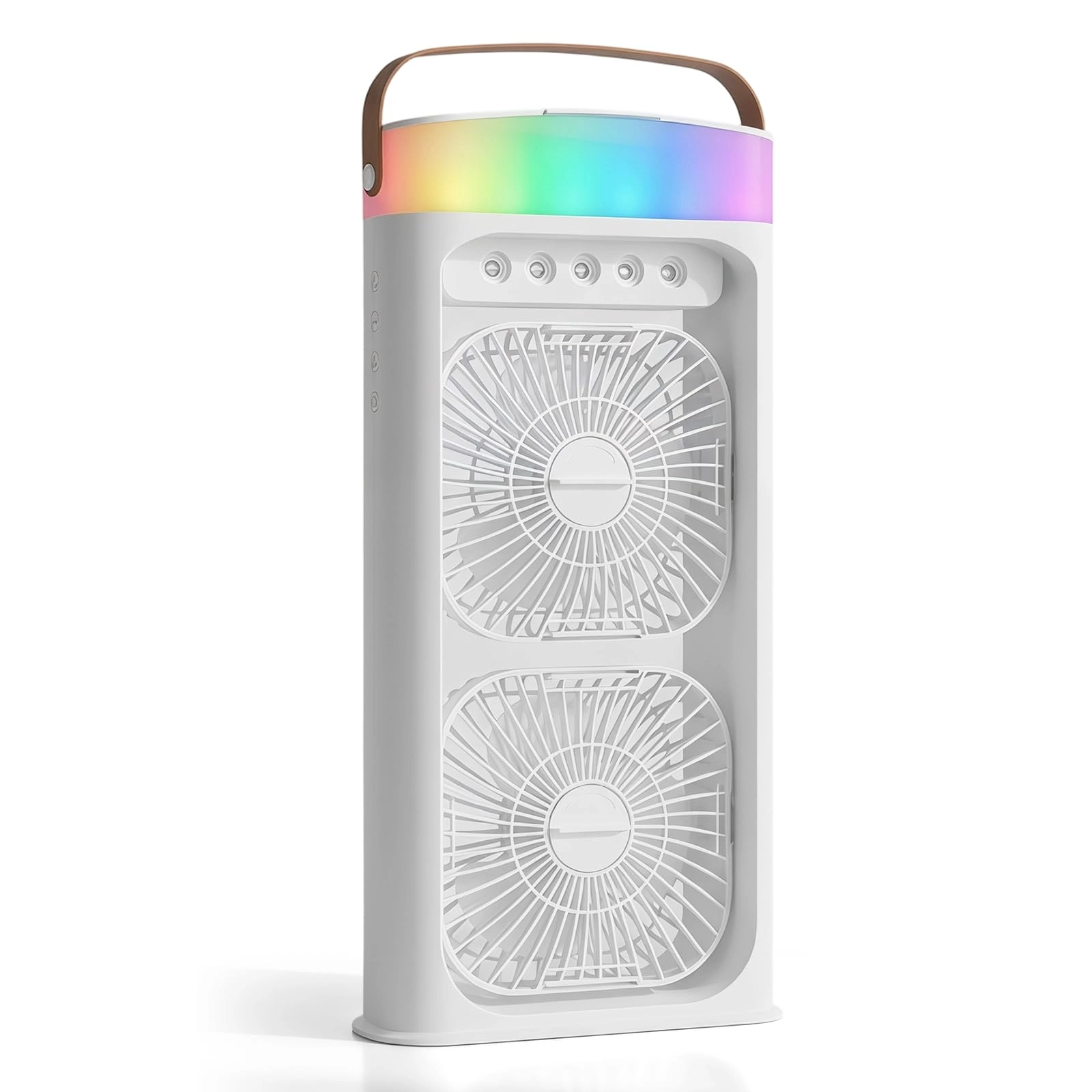 Fouvin 4-in-1 Portable Air Conditioner - Mist Spray Double Fan USB-C Charging