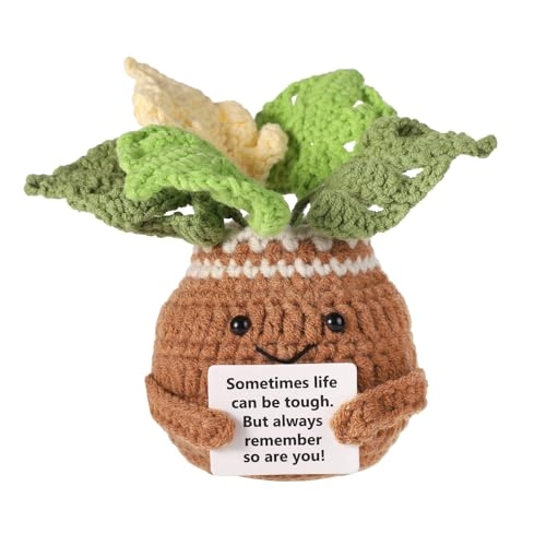 Crochet Monstera - 15 x 7.5 cm