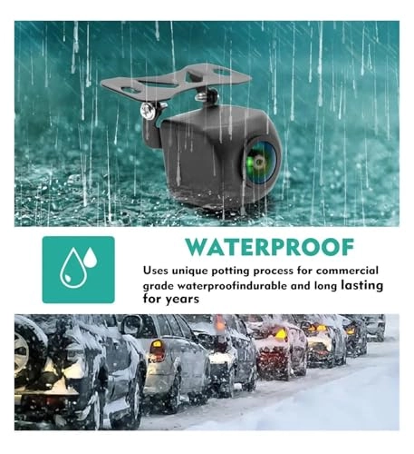 Rear View Backup Brake Light Camera - Night vision RCA 600 TV lines