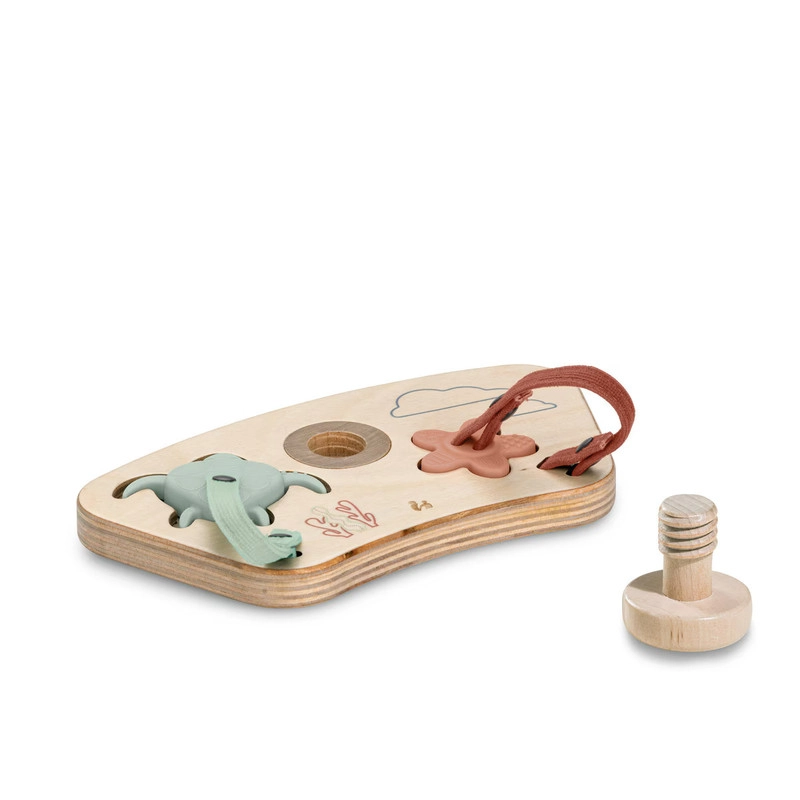 Hauck Puzzling Turtle & Flower Play-Tray - Suitable for 8 Months & Above.