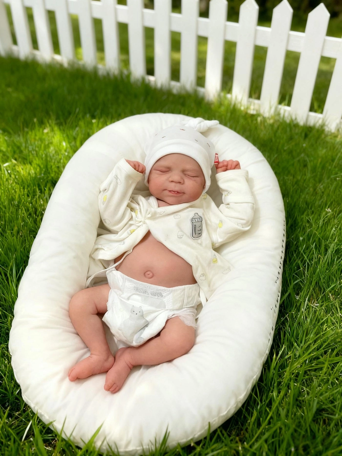 Reborn Baby Doll - 18 Inch Full Silicone Vinyl Boy