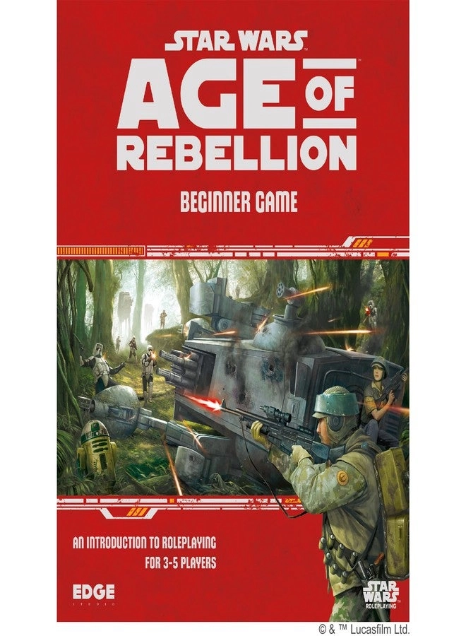 Edge Studio Star Wars - Age of Rebellion: Beginner Game - Sci-Fi Roleplaying Game