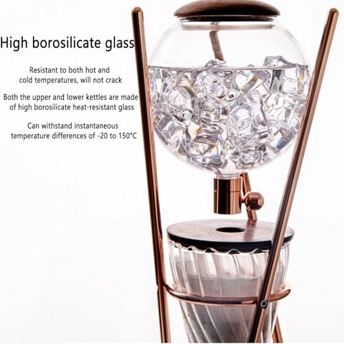 Cold Brew Drip Coffee Maker - 800ml High Borosilicate Glass