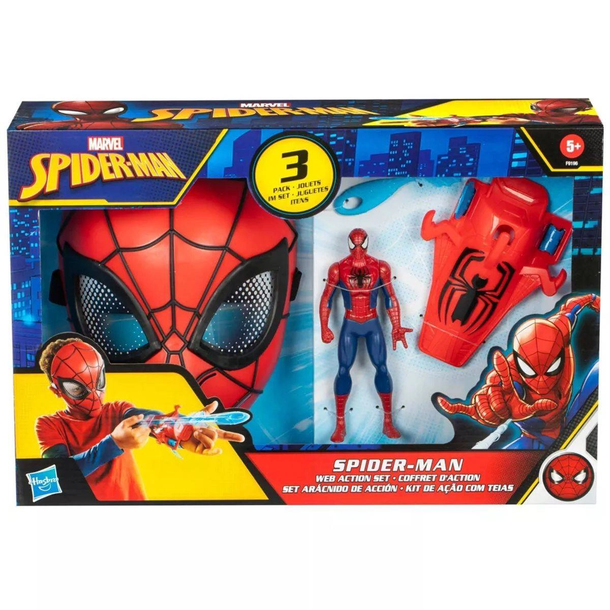 Marvel Spider-Man Web Action Set 3 pcs