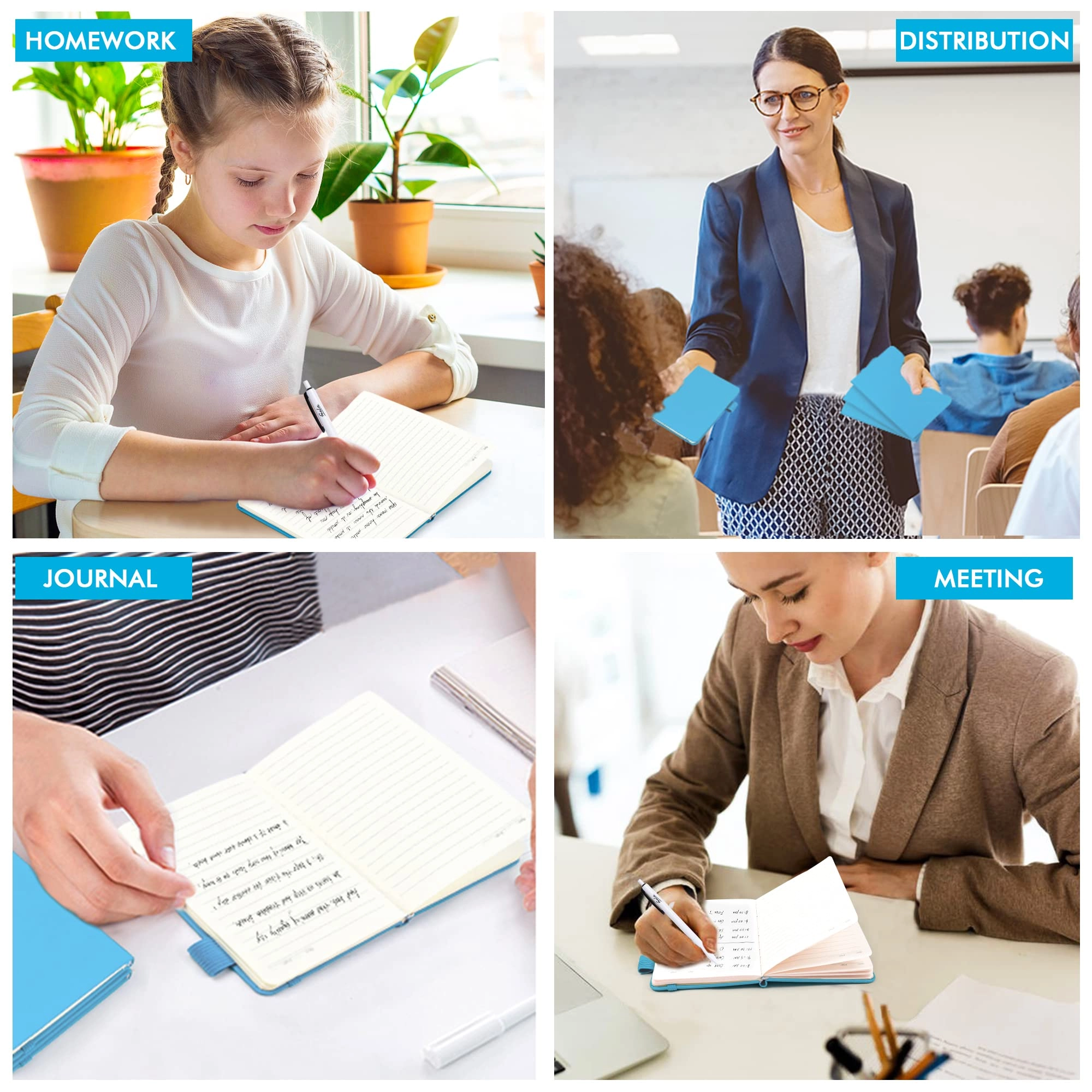 Pocket Notebook A6 Hardcover - Lined 56 Sheets