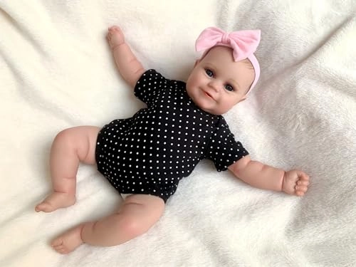 Maddie Reborn Baby Doll - 20 inch 50cm Hand-Drawing Hair Handmade