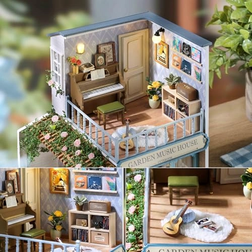 DIY Miniature Dollhouse Kit - Warm Moment 1:24