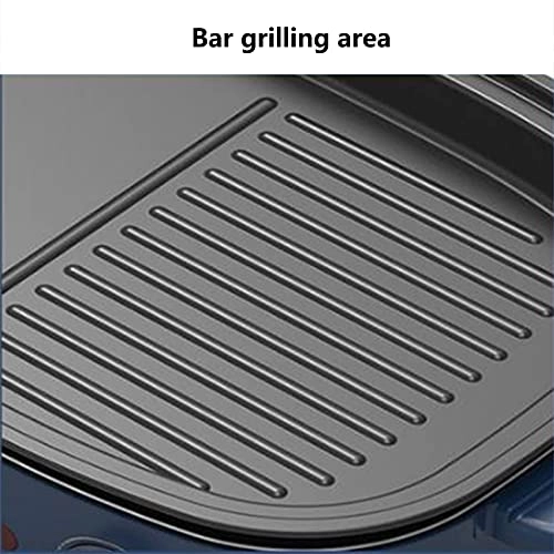 2-tier electric grill pan - 1200 W 5-7 peoples