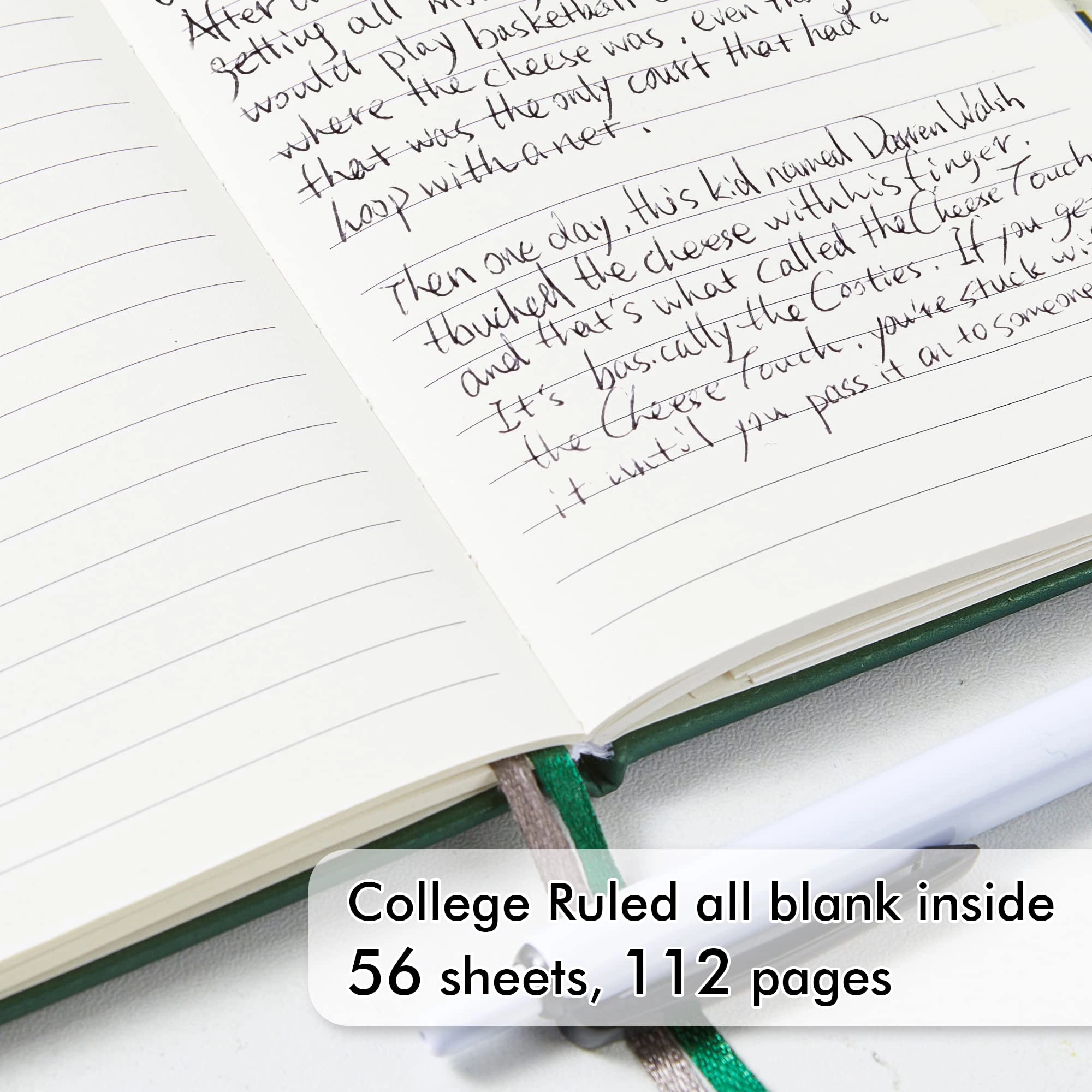 Pocket Notebook A6 Hardcover - Lined 56 Sheets
