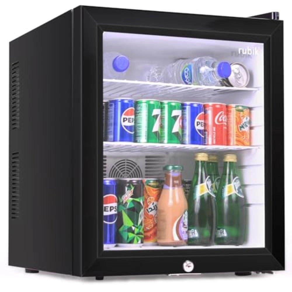 Generic Mini Fridge Glass Door - Semi-conductor Key Lock