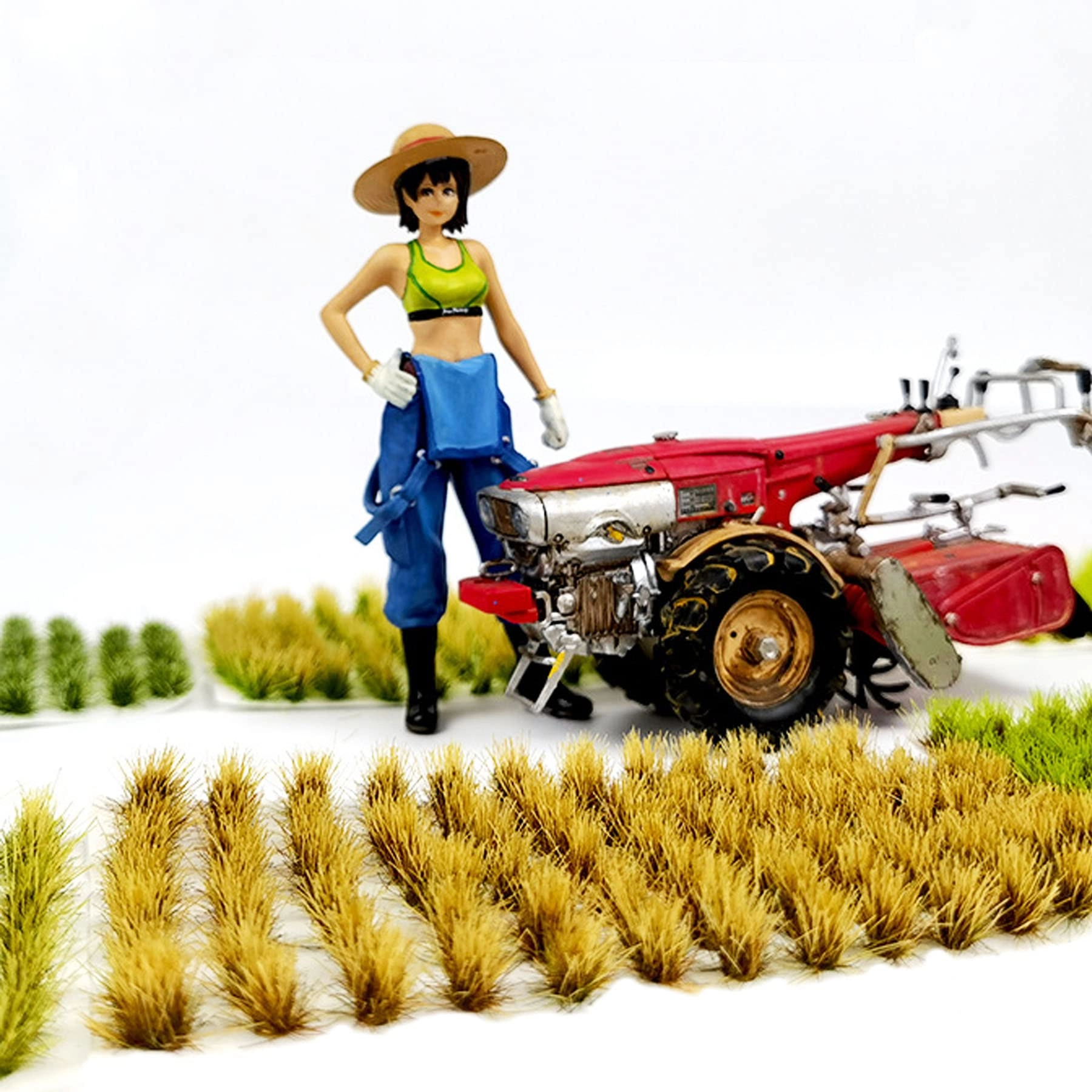 Static Grass Tuft - 208 pcs Train Landscape Railway