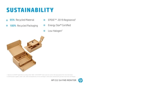 E22 G4 - 21.5 inch 1920 X 1080