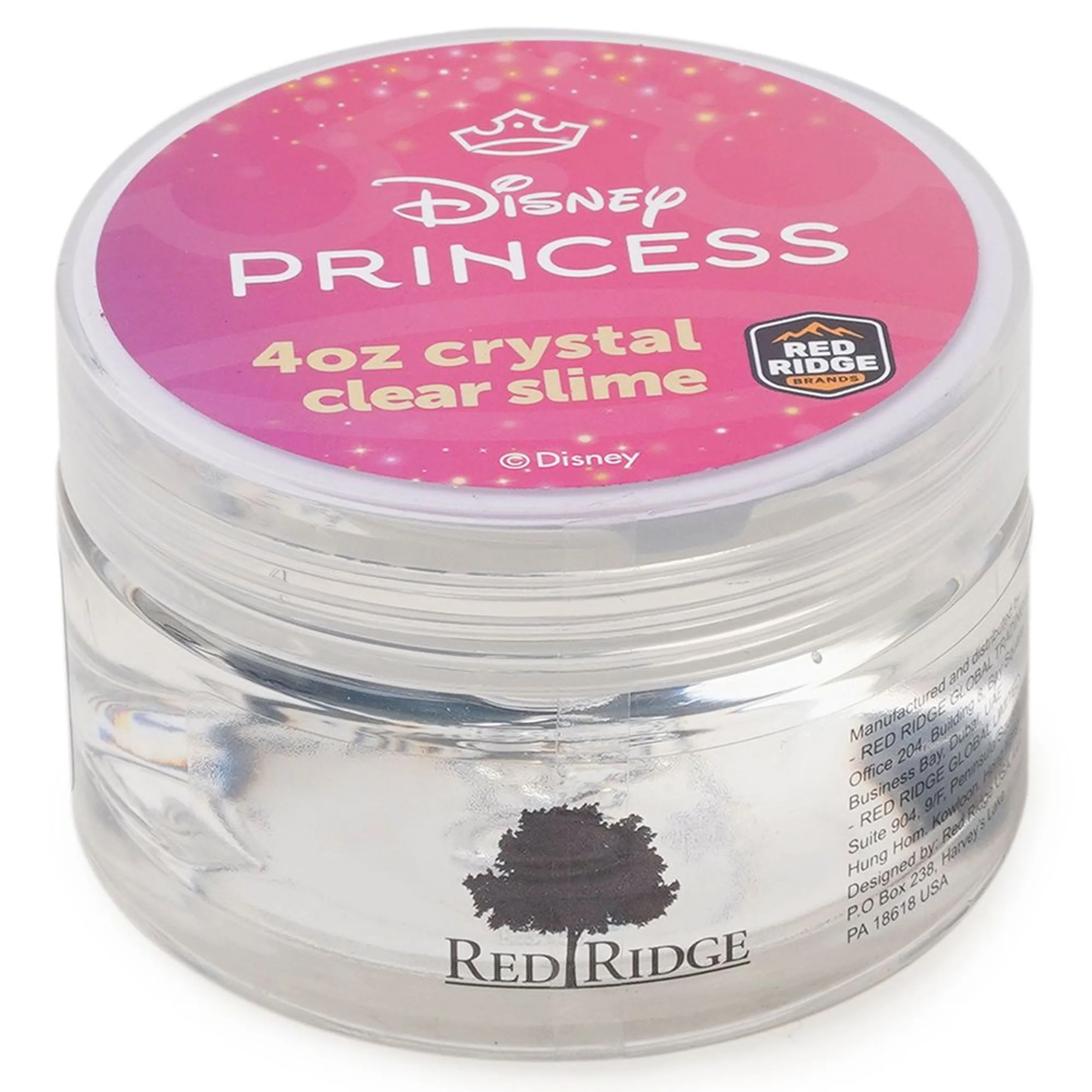 Disney Princess Crystal Clear Slime - 3+ years