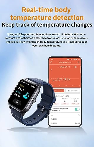Blood Sugar Smart Watch - 1.32 Inches
