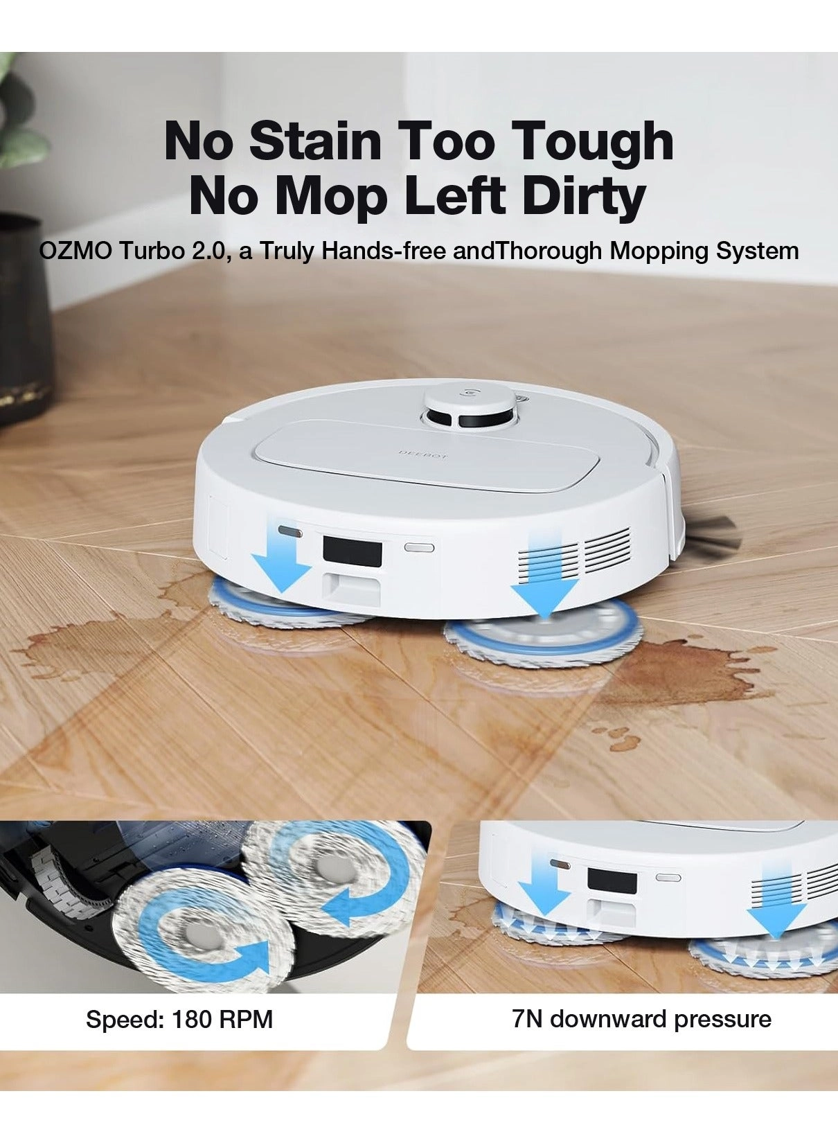 DEEBOT N30 PRO OMNI - OMNI Station, Self-Empty Station