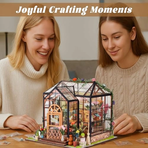 DIY Miniature House Kit - Jenny' S Greenhouse