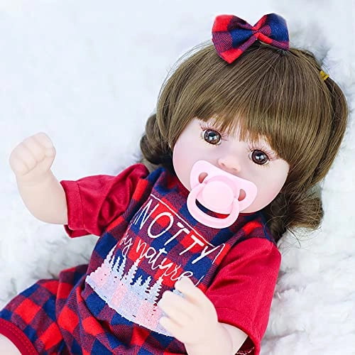 Reborn Baby Doll - 16.5 Inch Vinyl Toddler Girl