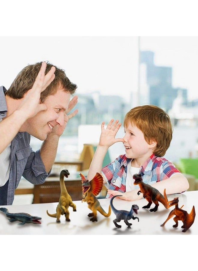 Jurassic Dinosaur Toy Figures 6 pcs