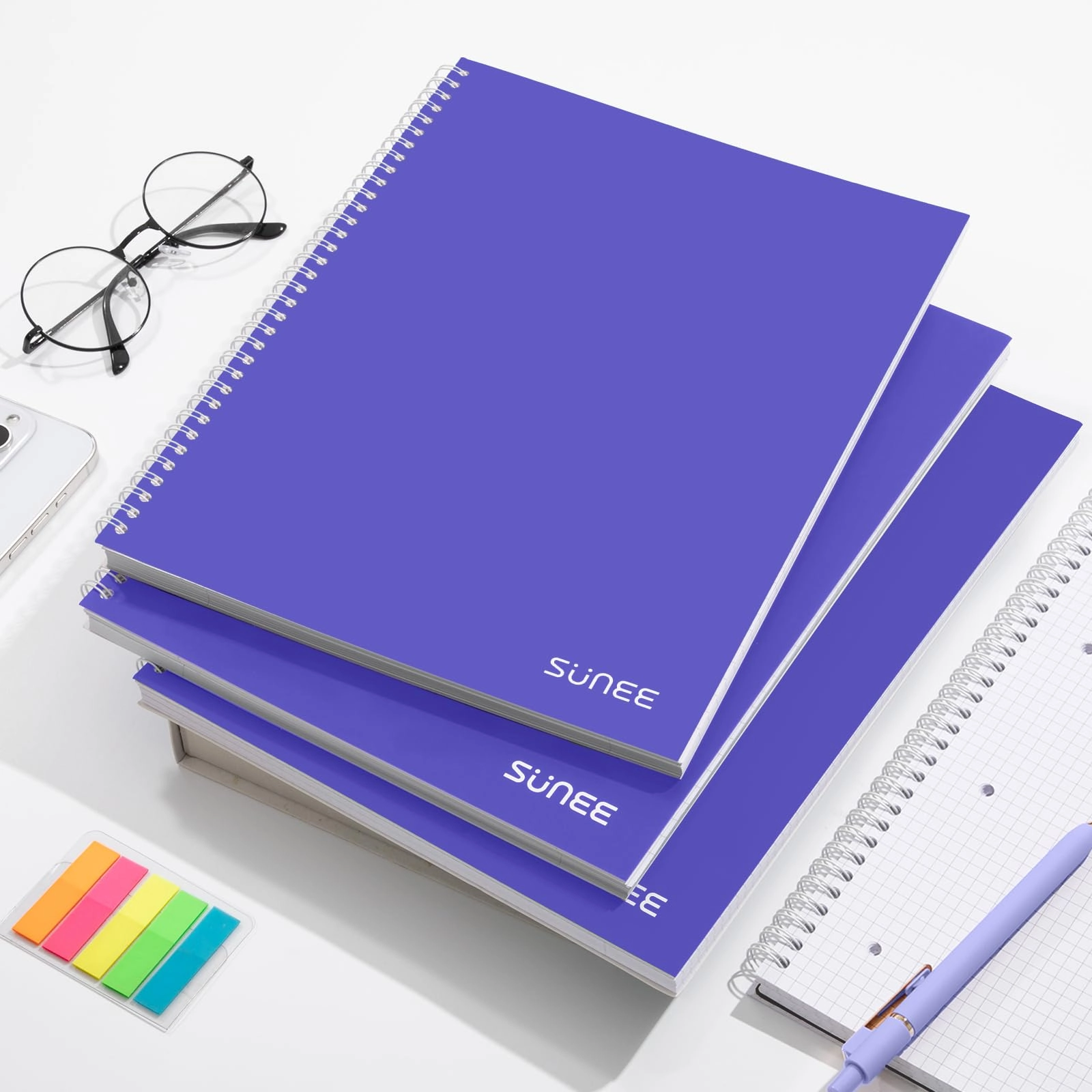 A4 Notebook A4 Spiral - Lined 100 Sheets