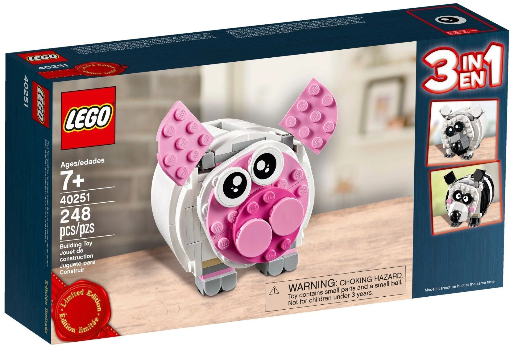 LEGO NINJAGO Mini Piggy Bank (40251) - Animal Ninjago
