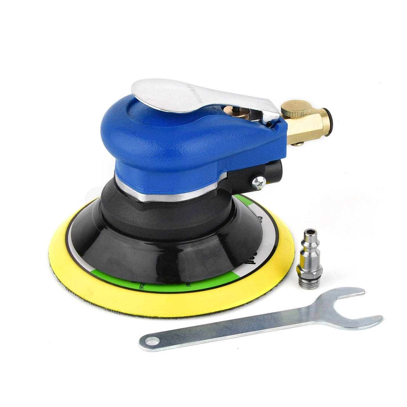 Pneumatic Air Random Orbital Sander - 6" Heavy Duty