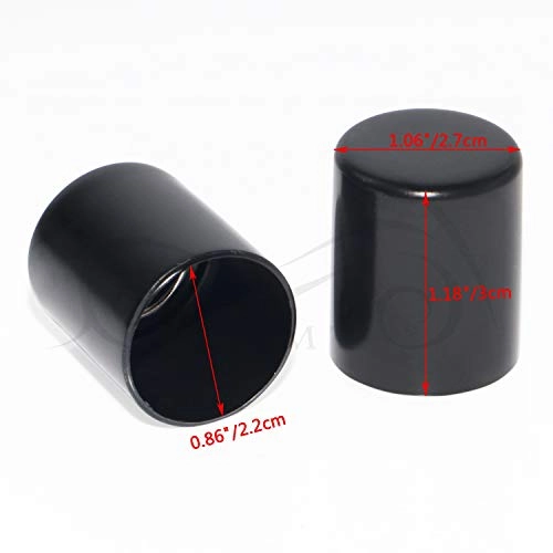 Docking Hardware Point Covers Kit - Black 2 PCS