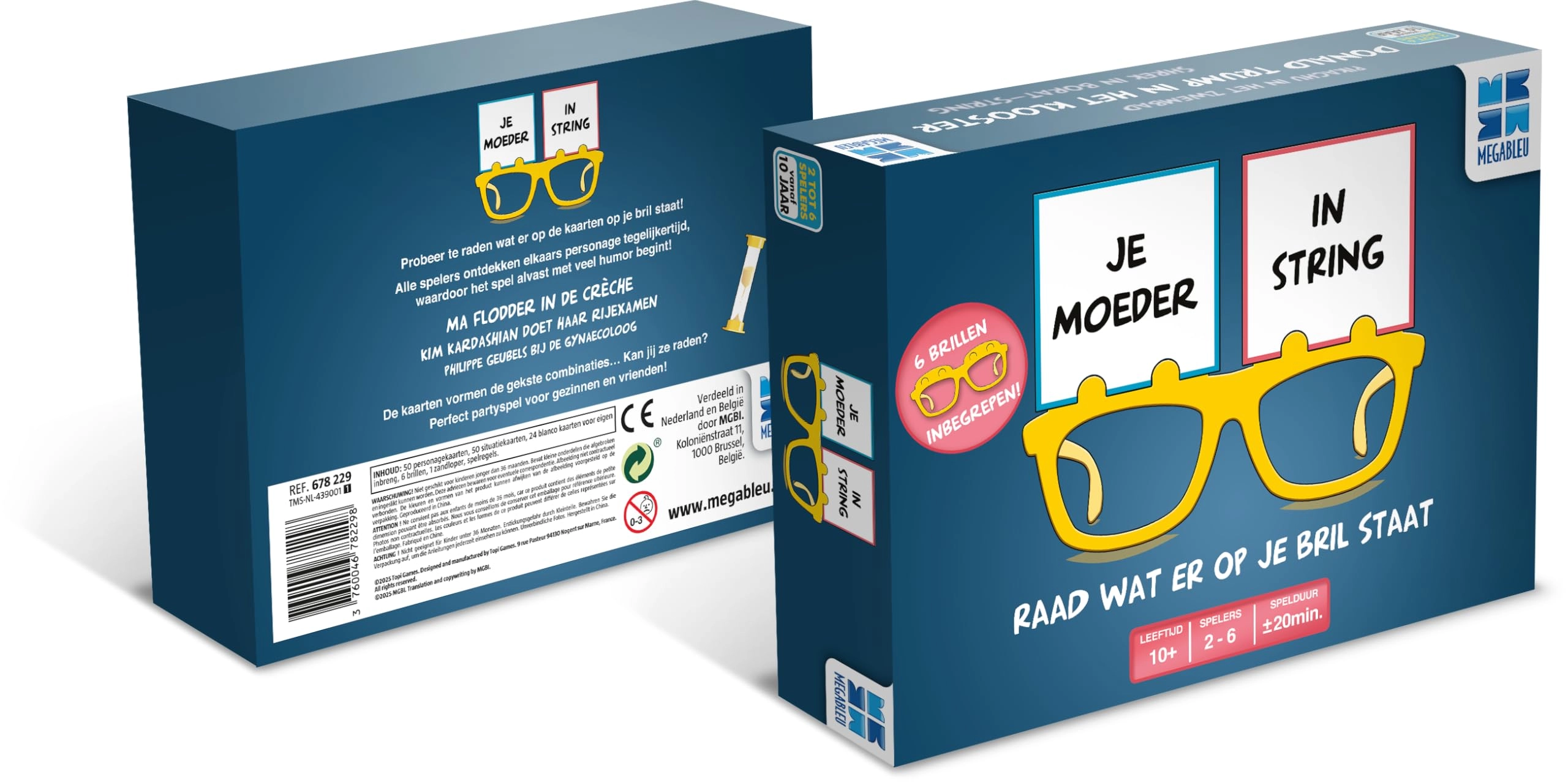 MEGABLEU JE MOEDER IN String - Dutch 10 years and up 1188 piece(s)
