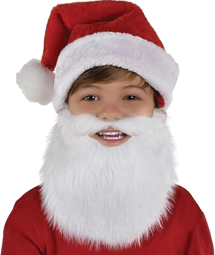 COLOR LAND CHILDRENS TOYS CENTER LLC Santa Beard - 16 x 11 Santa 1 Pc. Child