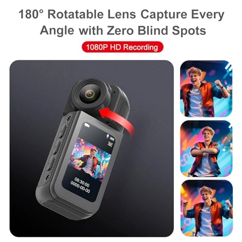 Mini Thumb Action Camera 1K30