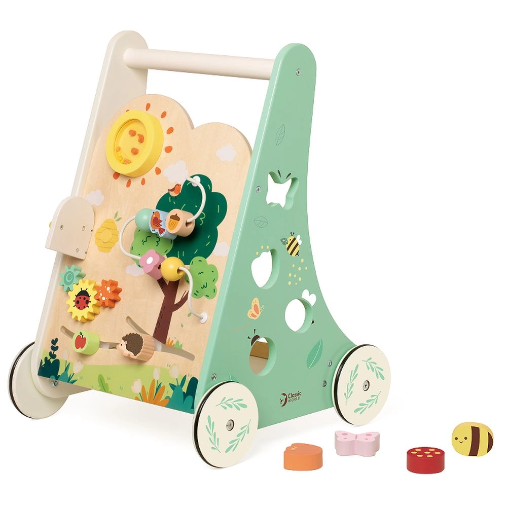 Forest Wooden Walker - Multi-Activity Panel Xylophone