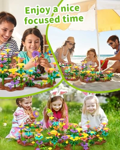 Flower Garden Building Toys - 322 pcs